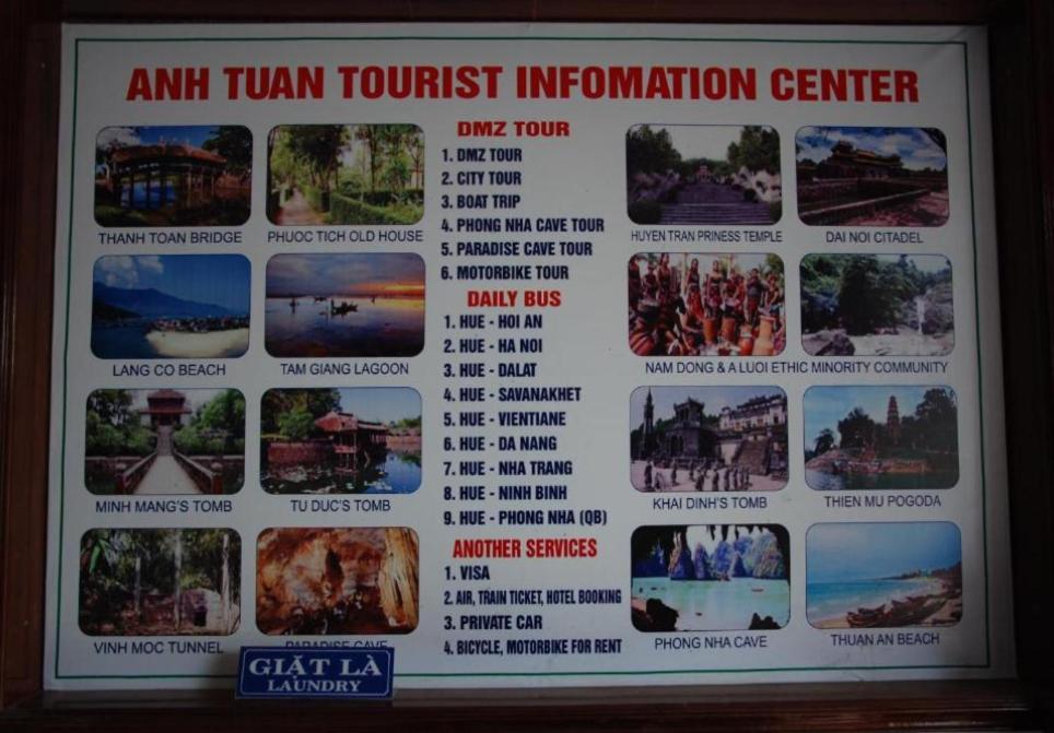 Anh Tuan Hotel Hue Zewnętrze zdjęcie